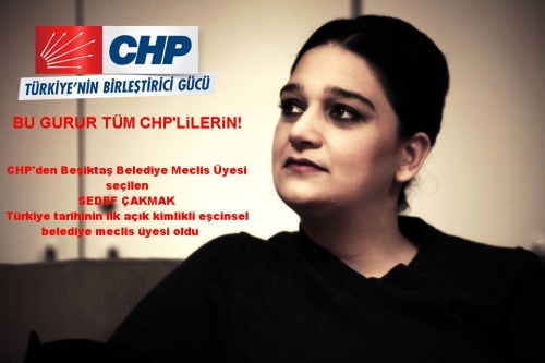 Haber | LGBT Birey Sedef akmak CHP`den Beikta Belediye Meclis yeliine Seildi