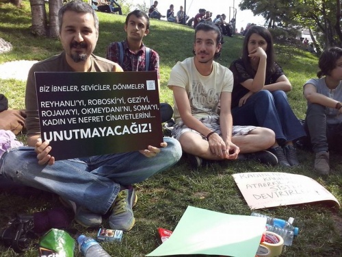 Haber | Ankara`daki LGBT`ler de Gezi`yi Unutmad!